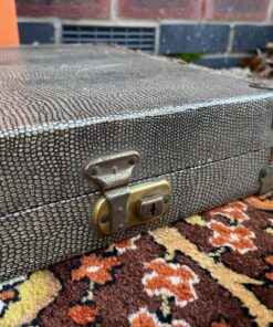 Vintage 1960s Hagstorm Futurama II Red Bass Guitar OHSC