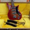 Vintage 1960s Hagstrom Corvette Swedish Sunburst Guitar OHSC