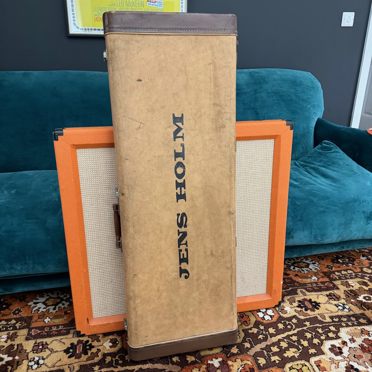 Vintage 1960s Hagstrom Corvette Swedish Sunburst Guitar OHSC Vintage 1960s Hagstrom Corvette Swedish Sunburst Guitar OHSC