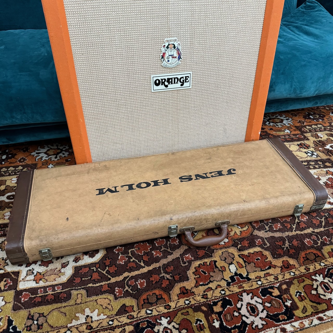 Vintage 1960s Hagstrom Corvette Swedish Sunburst Guitar OHSC Vintage 1960s Hagstrom Corvette Swedish Sunburst Guitar OHSC