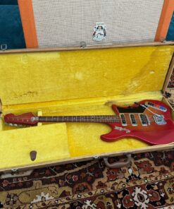 Vintage 1960s Hagstrom Corvette Swedish Sunburst Guitar OHSC