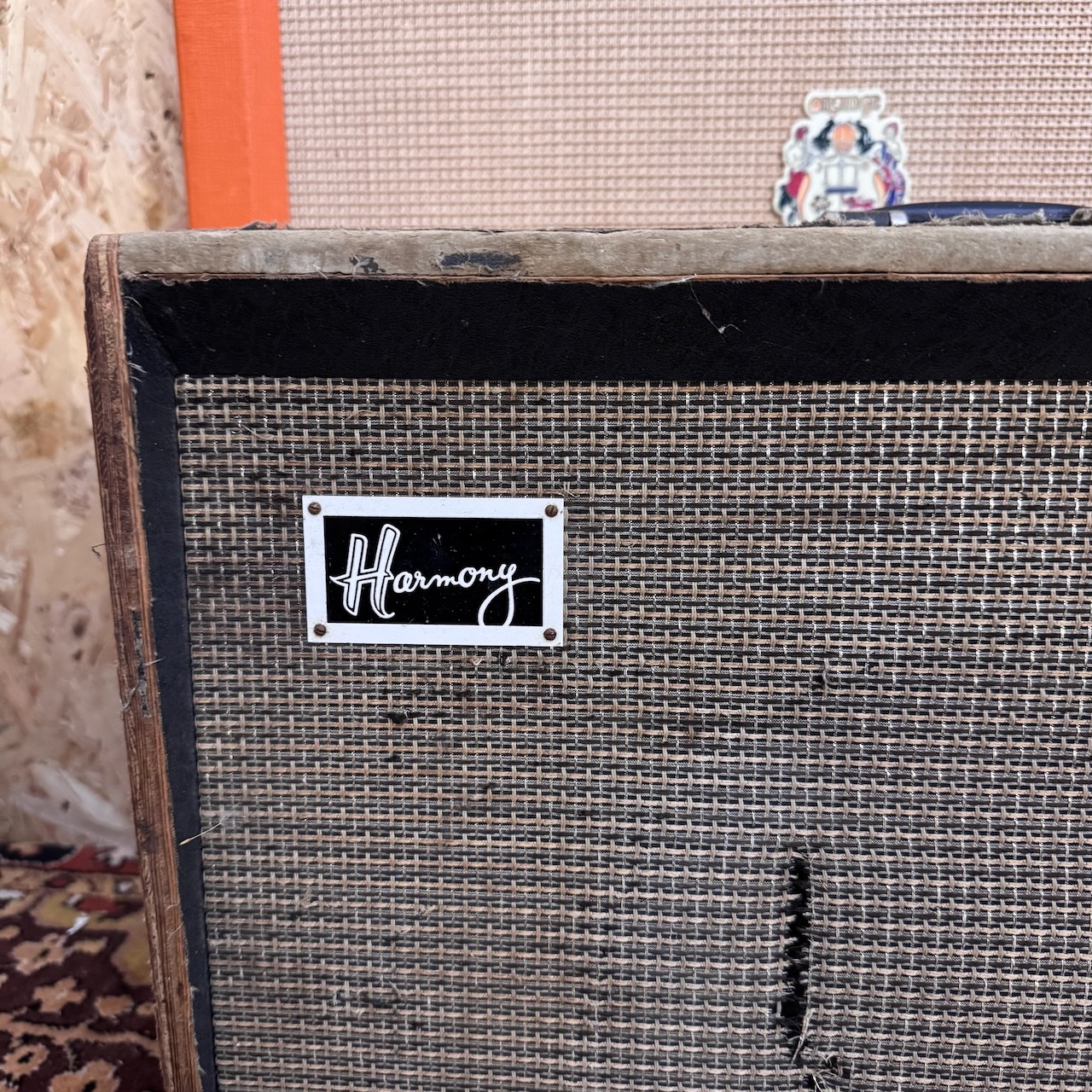 Vintage 1960s Harmony H307X USA Export Model 1x12 Amplifier Combo Vintage 1960s Harmony H307X USA Export Model 1x12 Amplifier Combo