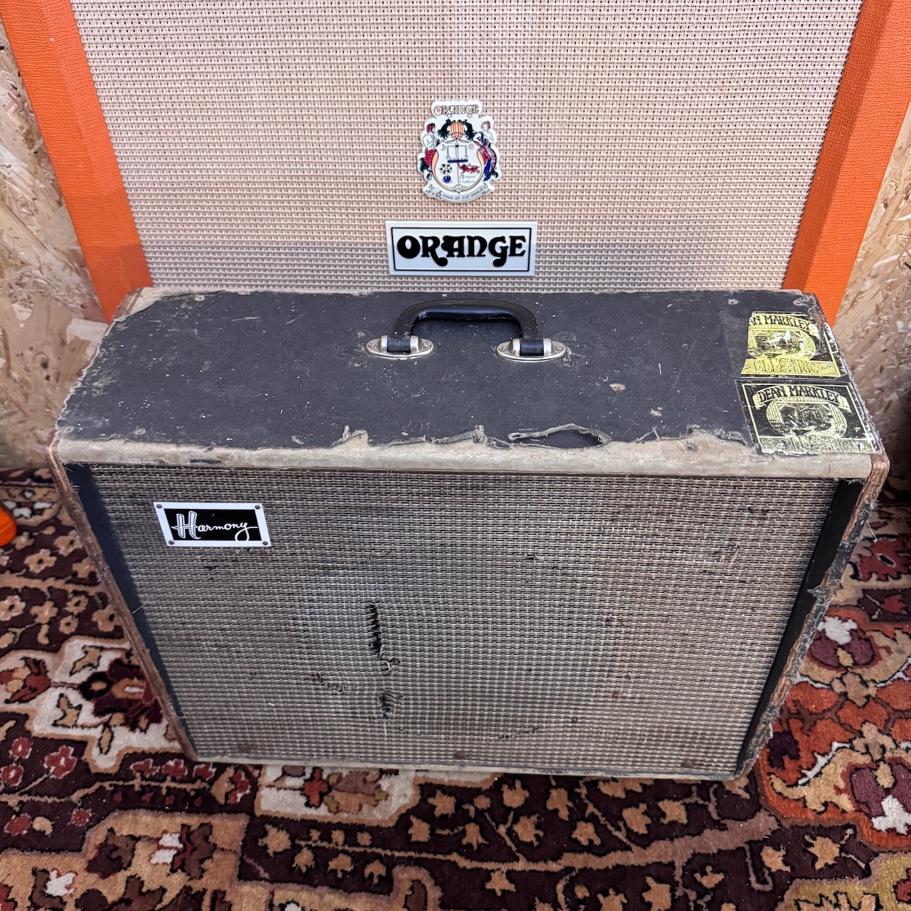 Vintage 1960s Harmony H307X USA Export Model 1x12 Amplifier Combo Vintage 1960s Harmony H307X USA Export Model 1x12 Amplifier Combo