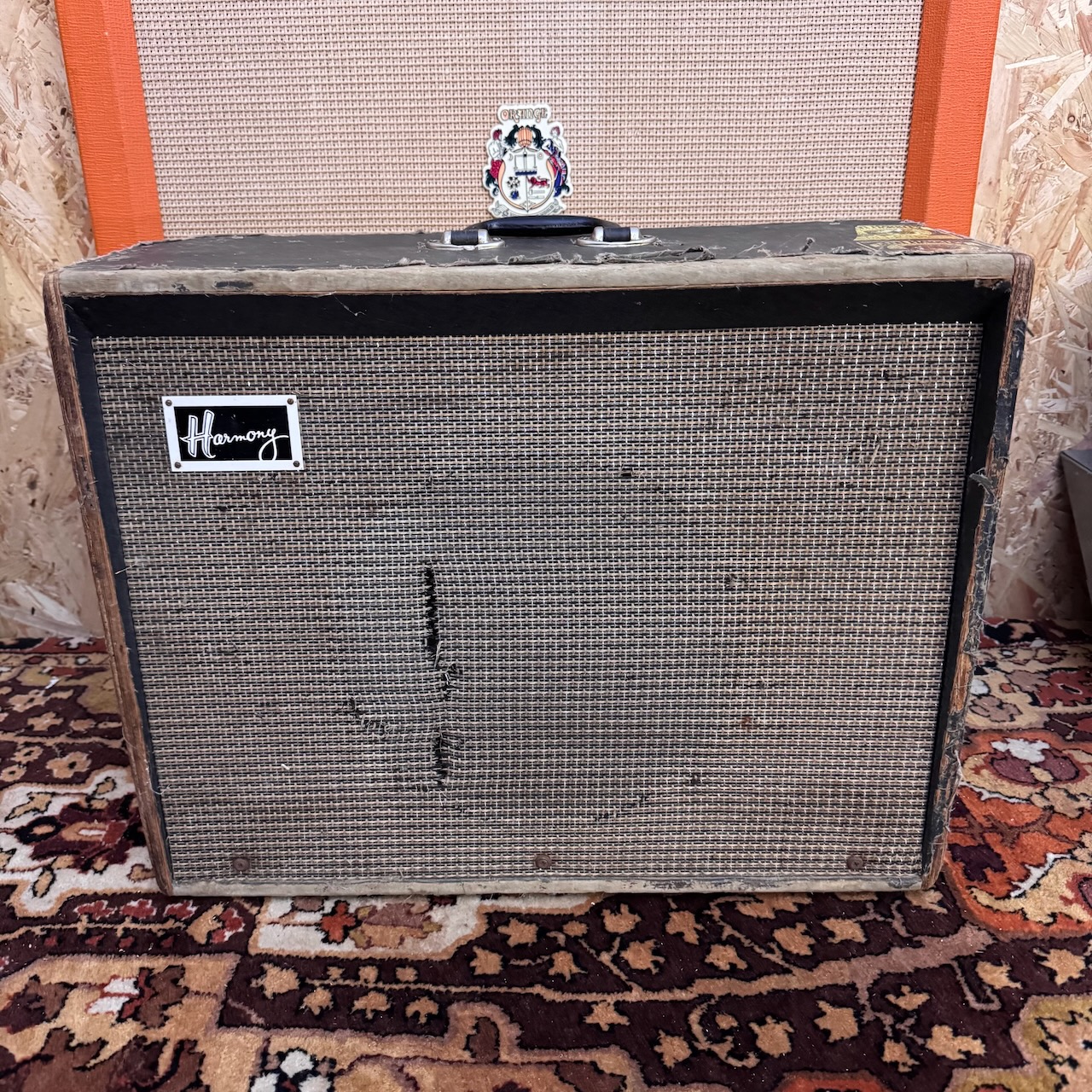 Vintage 1960s Harmony H307X USA Export Model 1x12 Amplifier Combo Vintage 1960s Harmony H307X USA Export Model 1x12 Amplifier Combo