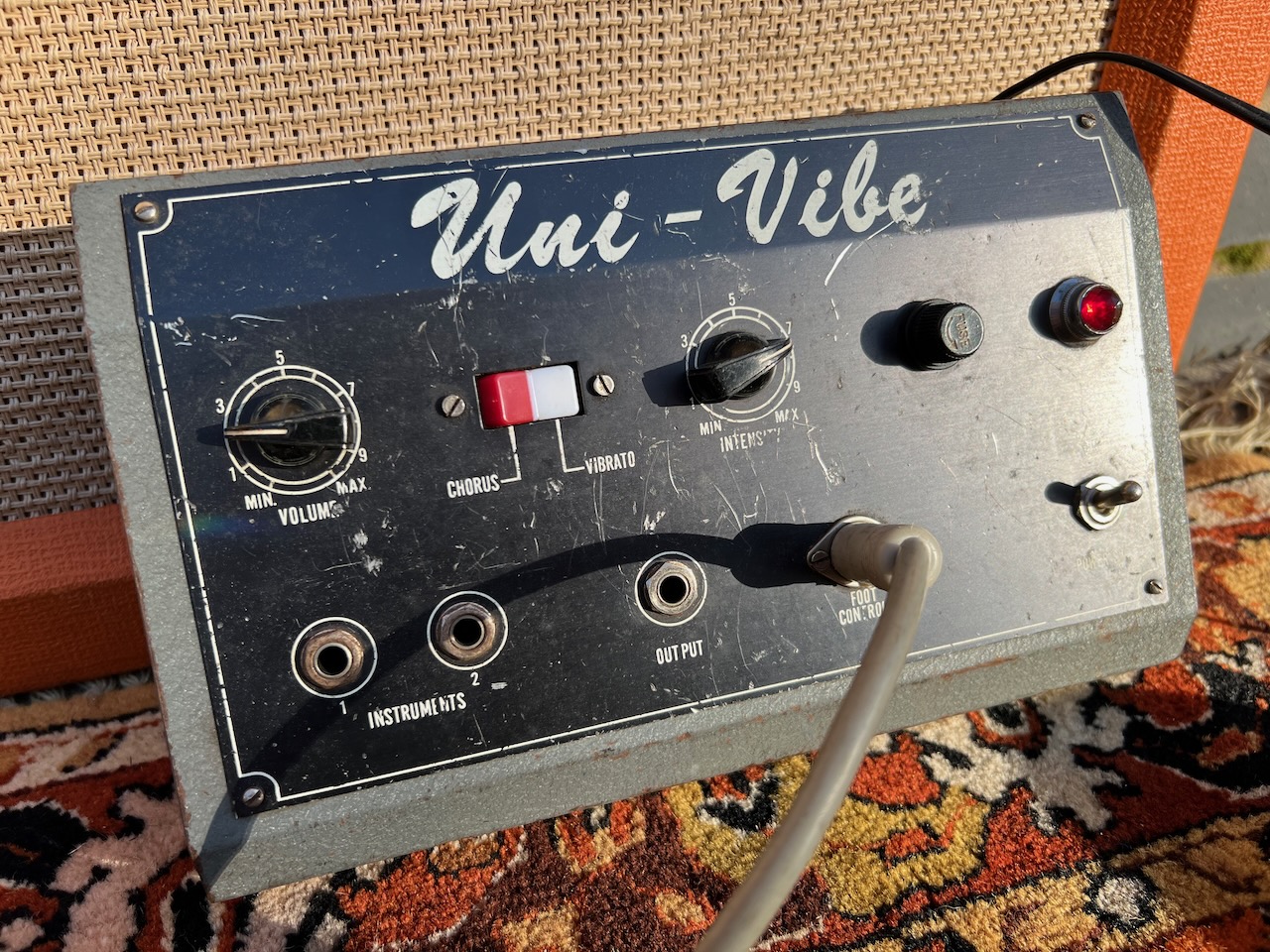 Vintage 1960s Honey Univibe Hendrix Japan Original Pedal Vintage 1960s Honey Univibe Hendrix Japan Original Pedal