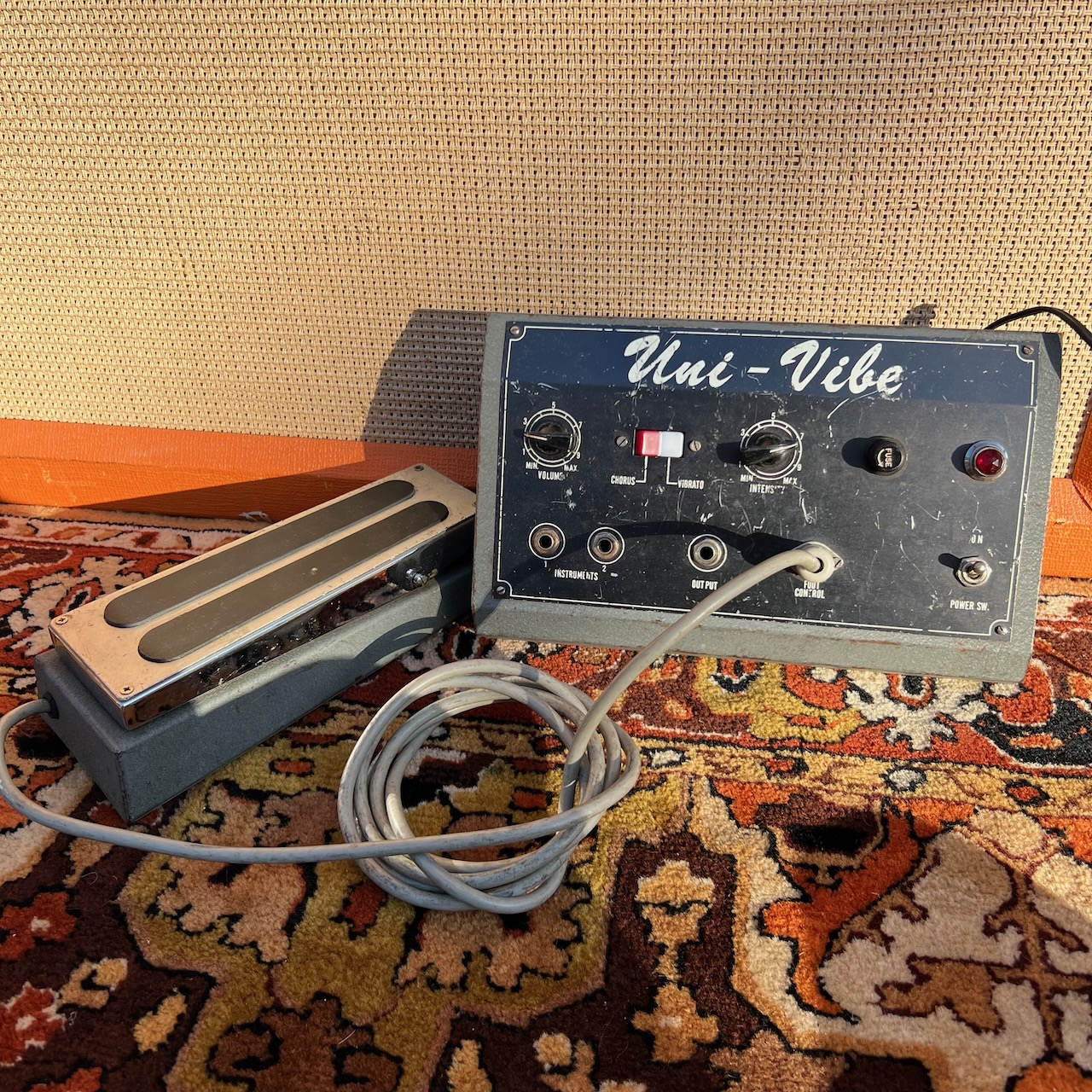 Vintage 1960s Honey Univibe Hendrix Japan Original Pedal Vintage 1960s Honey Univibe Hendrix Japan Original Pedal