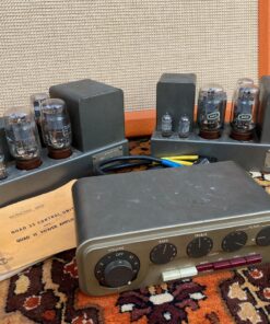 Vintage 1960s Quad 22 Control Unit and Quad II Amplifiers