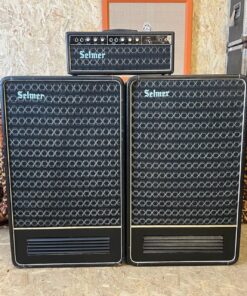 Vintage 1960s Selmer 100 Goliath 1x18 Guitar Bass Speaker Cabinet