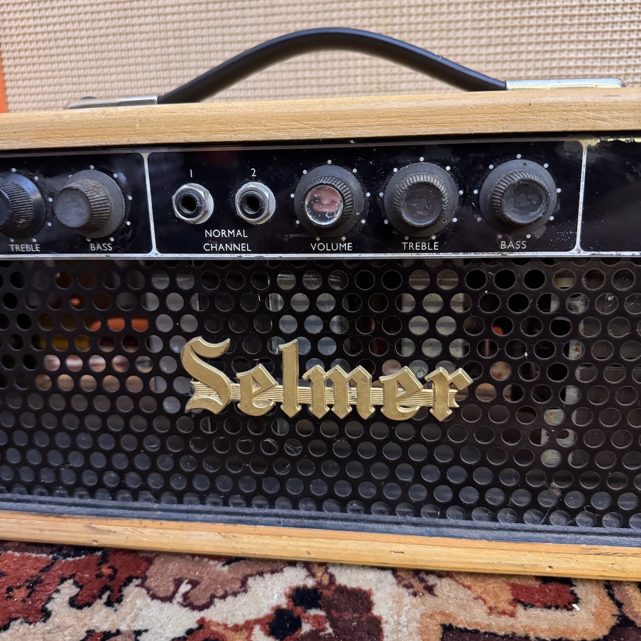 Vintage 1960s Selmer Treble N Bass 50 MKII Amplifier Head Vintage 1960s Selmer Treble N Bass 50 MKII Amplifier Head