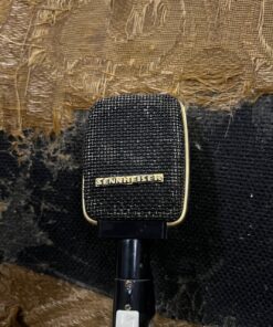 Vintage 1960s Sennheiser MD409 Gold Black Microphone Ronnie Lane