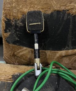 Vintage 1960s Sennheiser MD409 Gold Black Microphone Ronnie Lane