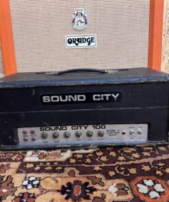Vintage 1960s Sound City 100 Mark 3 Guitar Amplifier Head