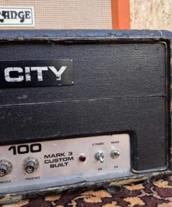 Vintage 1960s Sound City 100 Mark 3 Guitar Amplifier Head