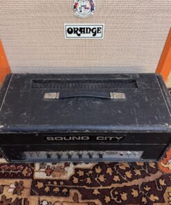 Vintage 1960s Sound City 100 Mark 3 Guitar Amplifier Head