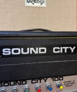 Vintage 1960s Sound City 100 Mark 3 Guitar Amplifier Head MINT
