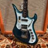 Vintage 1960s Teisco Spectrum 3 Metallic Blue Japan Guitar