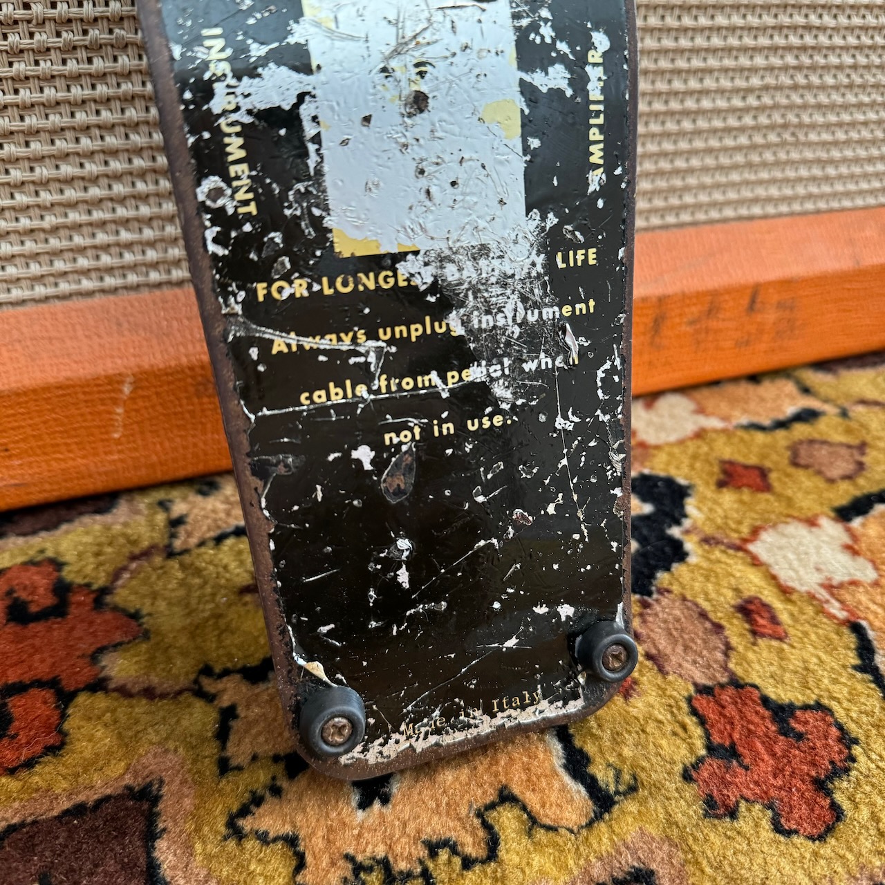 Vintage 1960s Vox Clyde McCoy Original Picture Wah Wah Pedal Vintage 1960s Vox Clyde McCoy Original Picture Wah Wah Pedal