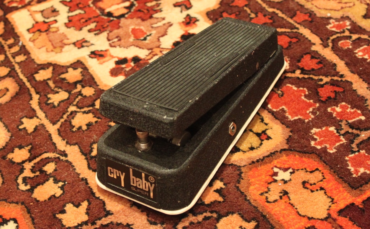 Vintage 1960s Vox Jen Italy Film Can ICAR Wah Pedal Vintage 1960s Vox Jen Italy Film Can ICAR Wah Pedal