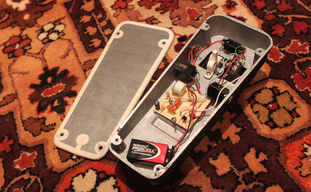 Vintage 1960s Vox Jen Italy Film Can ICAR Wah Pedal Vintage 1960s Vox Jen Italy Film Can ICAR Wah Pedal