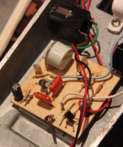 Vintage 1960s Vox Jen Italy Film Can ICAR Wah Pedal