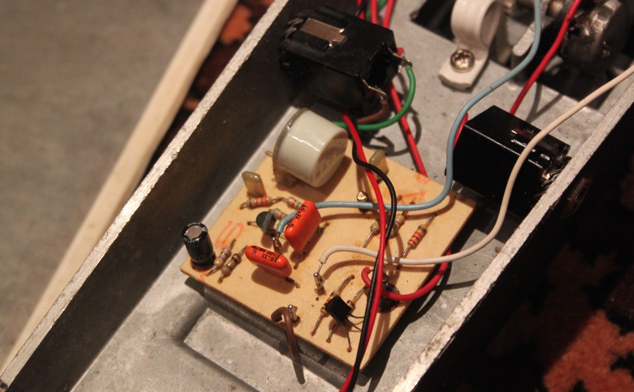 Vintage 1960s Vox Jen Italy Film Can ICAR Wah Pedal Vintage 1960s Vox Jen Italy Film Can ICAR Wah Pedal