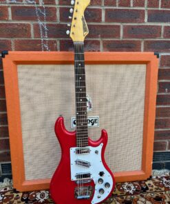 Vintage 1960s Watkins Rapier 33 Red Guitar Norman Beaker