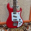 Vintage 1960s Watkins Rapier 33 Red Guitar Norman Beaker