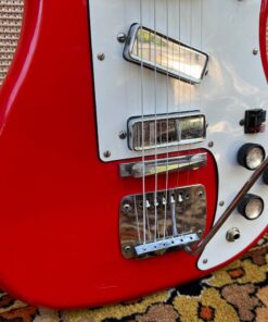 Vintage 1960s Watkins Rapier 33 Red Guitar Norman Beaker