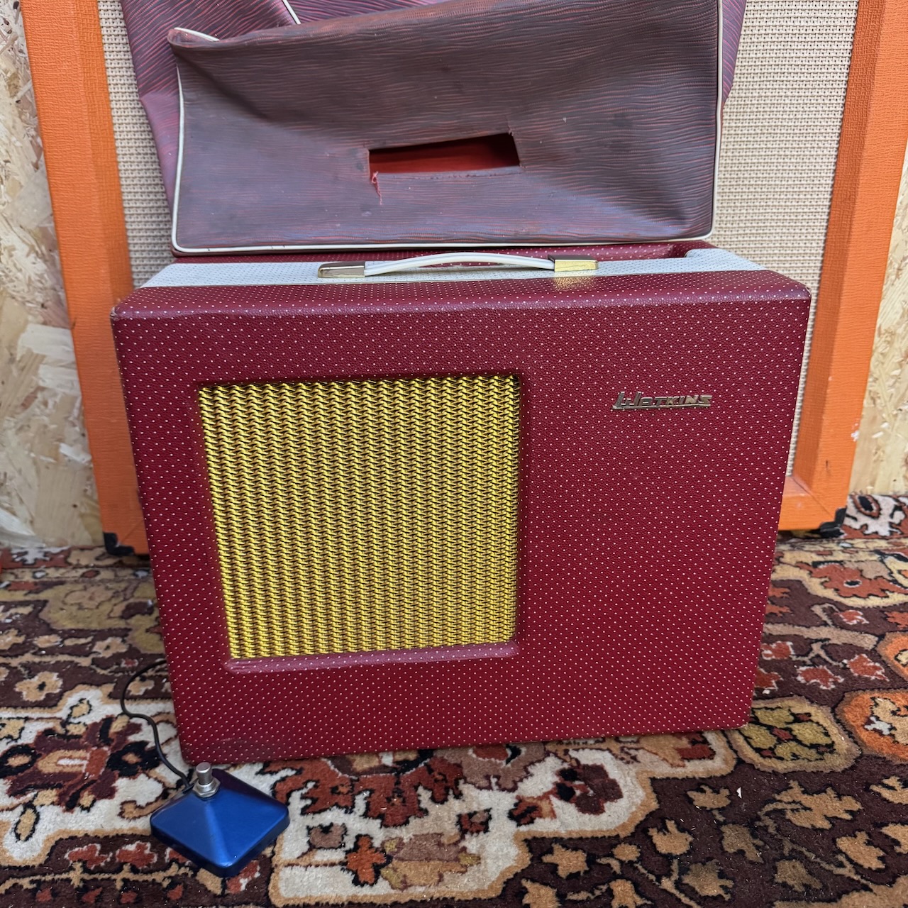 Vintage 1960s Watkins Westminster Red Cream Guitar Amplifier Combo MINT Vintage 1960s Watkins Westminster Red Cream Guitar Amplifier Combo MINT