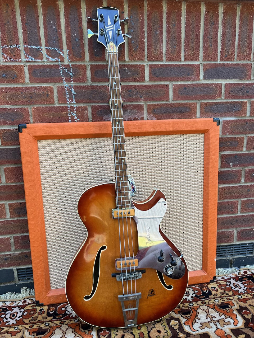 Vintage 1961 Framus Star Bass 5 150 Sunburst Bass Guitar Vintage 1961 Framus Star Bass 5 150 Sunburst Bass Guitar
