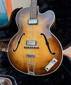 Vintage 1962 Hofner 500 5 Stuart Sutcliffe Brunette Bass Guitar