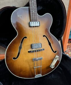 Vintage 1962 Hofner 500 5 Stuart Sutcliffe Brunette Bass Guitar
