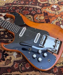 Vintage 1963 Burns Left Handed Shortscale Jazz Electric Guitar 1960s