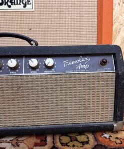 Vintage 1963 Fender Tremolux Brownface 6G9B Export USA Amplifier Head