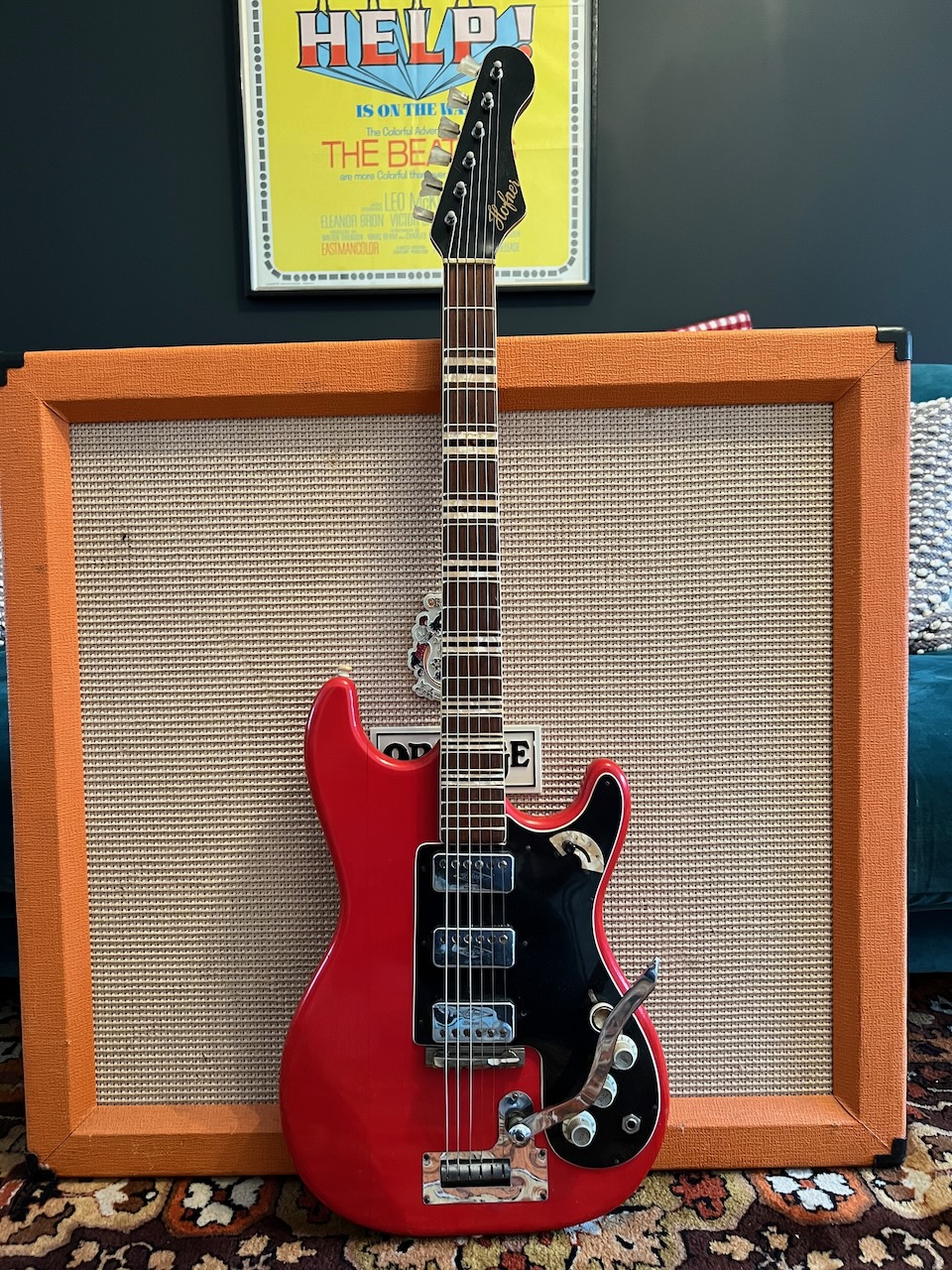 Vintage 1963 Hofner Super Solid V3 Model 173 Electric Guitar Vintage 1963 Hofner Super Solid V3 Model 173 Electric Guitar