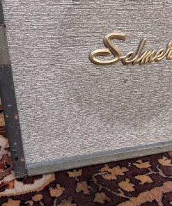 Vintage 1963 Selmer Truvoice 61 Sound Blue Grey 1x12 Guitar Cabinet