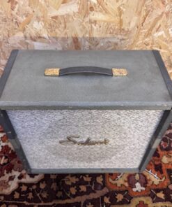 Vintage 1963 Selmer Truvoice 61 Sound Blue Grey 1x12 Guitar Cabinet