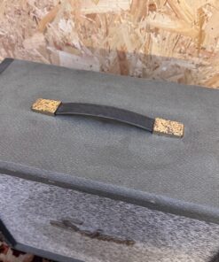 Vintage 1963 Selmer Truvoice 61 Sound Blue Grey 1x12 Guitar Cabinet