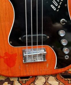 Vintage 1964 Burns London Nu Sonic Red Bass Guitar