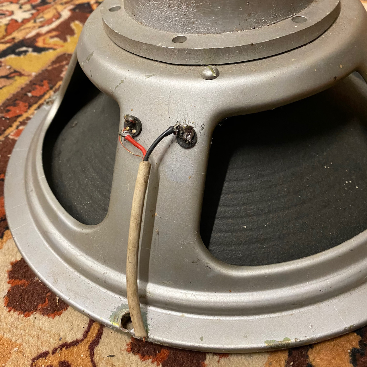 Vintage 1964 Celestion G12 T650 Silver Alnico 12 Speaker Marshall Vintage 1964 Celestion G12 T650 Silver Alnico 12 Speaker Marshall