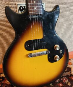 Vintage 1964 Gibson Melody Maker Double Cut Sunburst Guitar