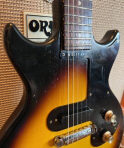 Vintage 1964 Gibson Melody Maker Double Cut Sunburst Guitar