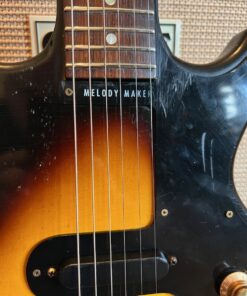 Vintage 1964 Gibson Melody Maker Double Cut Sunburst Guitar