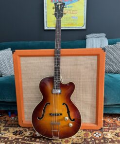 Vintage 1964 Hofner Senator Bass Sunburst Guitar 1960s