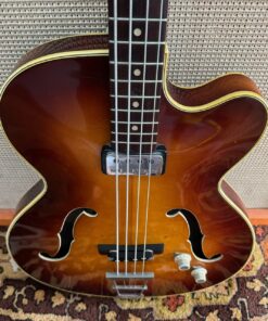 Vintage 1964 Hofner Senator Bass Sunburst Guitar 1960s