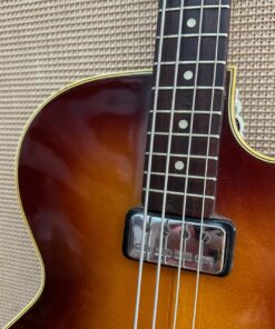 Vintage 1964 Hofner Senator Bass Sunburst Guitar 1960s
