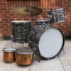Vintage 1965 Ludwig Super Classic Black Oyster Pearl Ex Dave Dee Doz Beaky Mick Tich