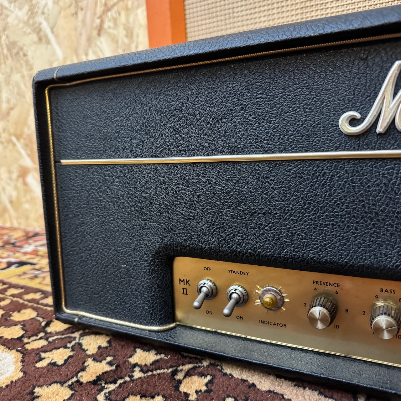 Vintage 1965 Marshall JTM45 MKII Plexi Block Logo Amplifier Head Vintage 1965 Marshall JTM45 MKII Plexi Block Logo Amplifier Head