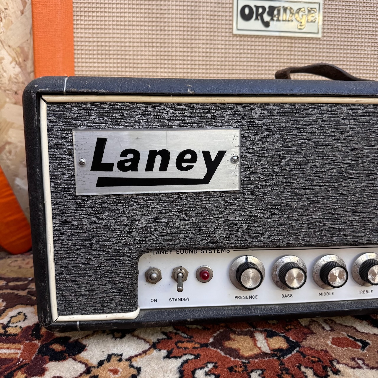 Vintage 1967 1968 Laney Pre Production Supergroup Amplifier Vintage 1967 1968 Laney Pre Production Supergroup Amplifier