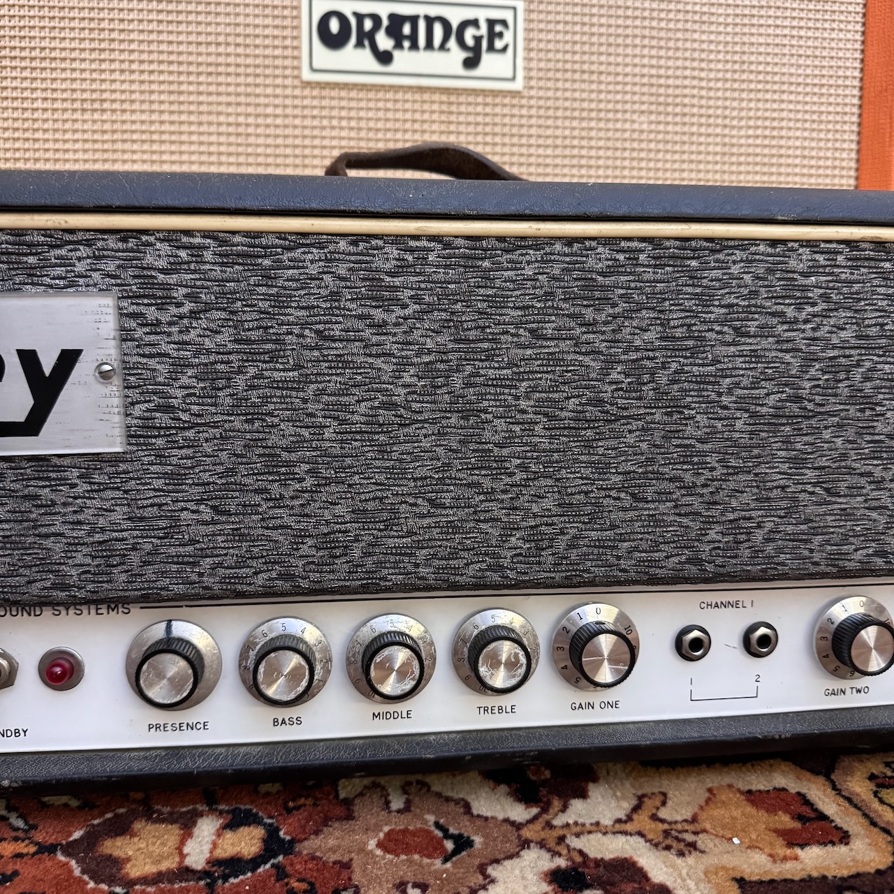 Vintage 1967 1968 Laney Pre Production Supergroup Amplifier Vintage 1967 1968 Laney Pre Production Supergroup Amplifier